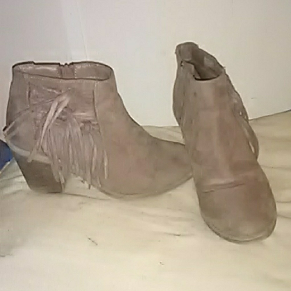 Brown ankle boots